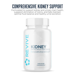 Close-up of kidney health capsules
