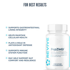 Revive MD Zinc Carnosine bottle front view