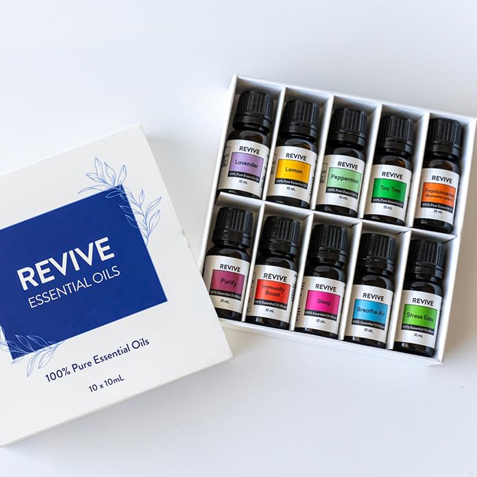 Lavender essential oil bottle from REVIVE Starter Kit