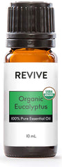 Revive USDA Organic Eucalyptus Radiata essential oil bottle