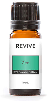 Zen Essential Oil Blend bottle with dropper