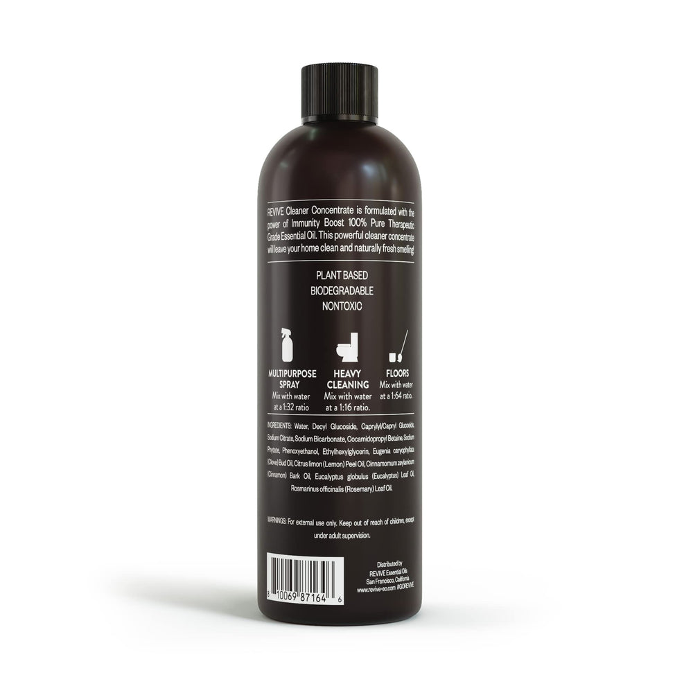 Close-up of the Immunity Boost essential oil blend on the label