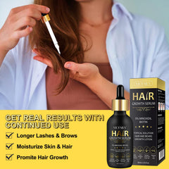 RHBESTOK Minoxidil serum dropper enables precise scalp application.
