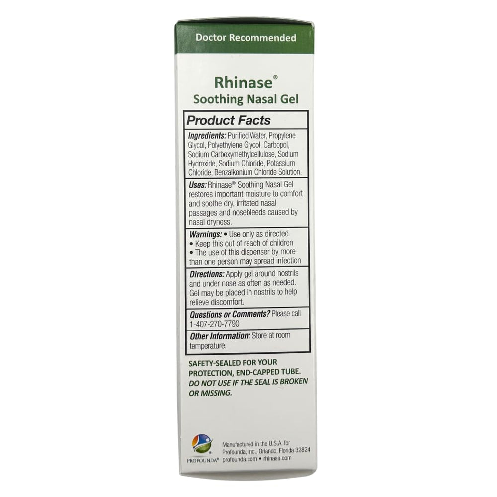 Rhinase no additives image showcases fragrance-free formula suitable for sensitive noses.
