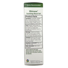 Rhinase no additives image showcases fragrance-free formula suitable for sensitive noses.