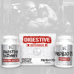 Close-up of digestive enzymes including lipase, bromelain, papain and amylase