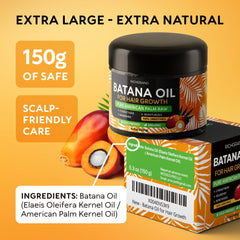 RICHGRAND Batana Oil sourced in Honduras preserves authentic nutrients.