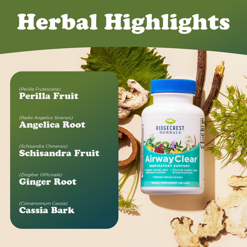 Cassia bark included in AirwayClear blend