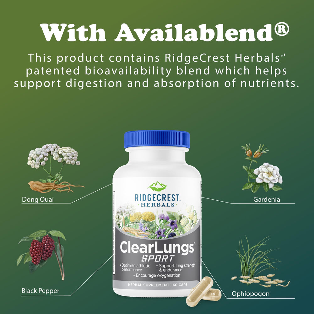 Vegan capsules of ClearLungs Sport