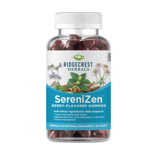 Hero image: SereniZen Gummies with Ashwagandha, GABA and L-Theanine