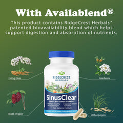 Natural ingredients in SinusClear