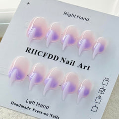 RIICFDD glossy finish adds a polished shine to your manicure.