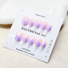 RIICFDD glue and cuticle stick plus travel pouch for quick, secure nail application.