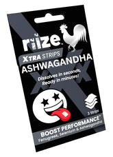 Front view of Riize Xtra Strips packaging