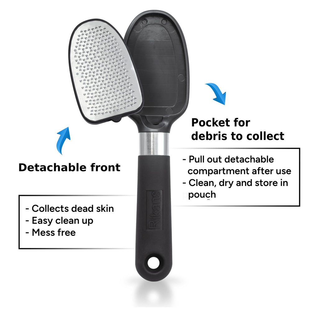 Rikans Foot File fine surface buffing dry skin for smooth feet