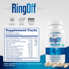 Inositol ingredient in Ring Off supplement