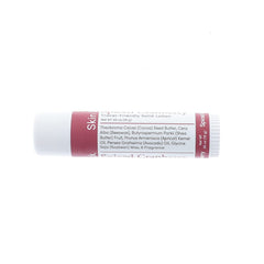 Rinse solid lotion stick highlighting shea and cocoa butter ingredients