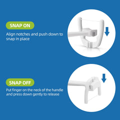Close-up of RioRand flosser refill heads