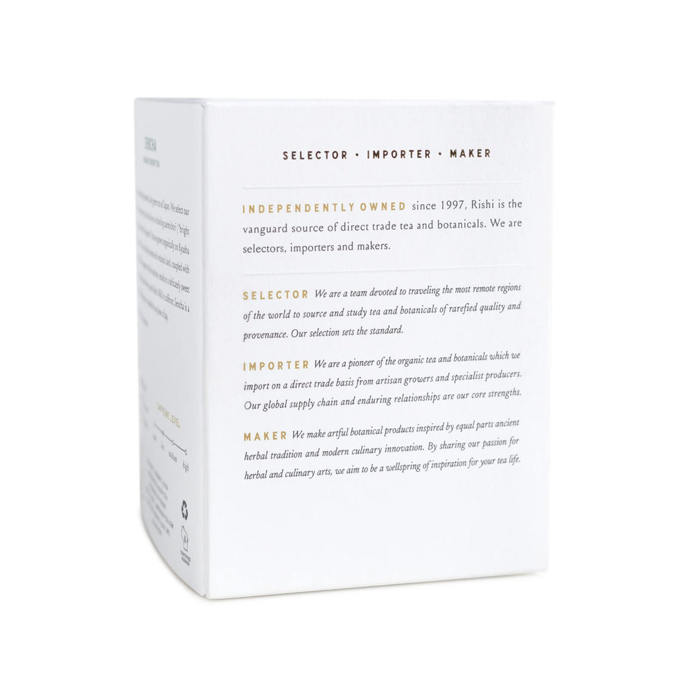 Rishi Chamomile Medley packaging and labeling