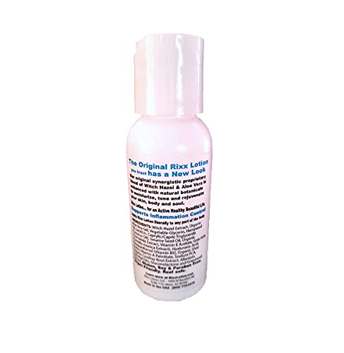 Rixx Lotion Original applied during a massage for deep hydration and toning.