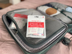 Roamwell weekender packaging displays travel-ready convenience for weekend getaways
