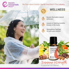 Herbal citrus and spicy notes of Immune Strength