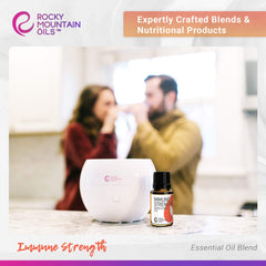Packaging of Rocky Mountain Oils Immune Strength essential oil