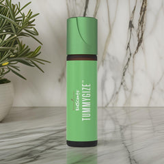 Roll-on bottle in use for tummy comfort