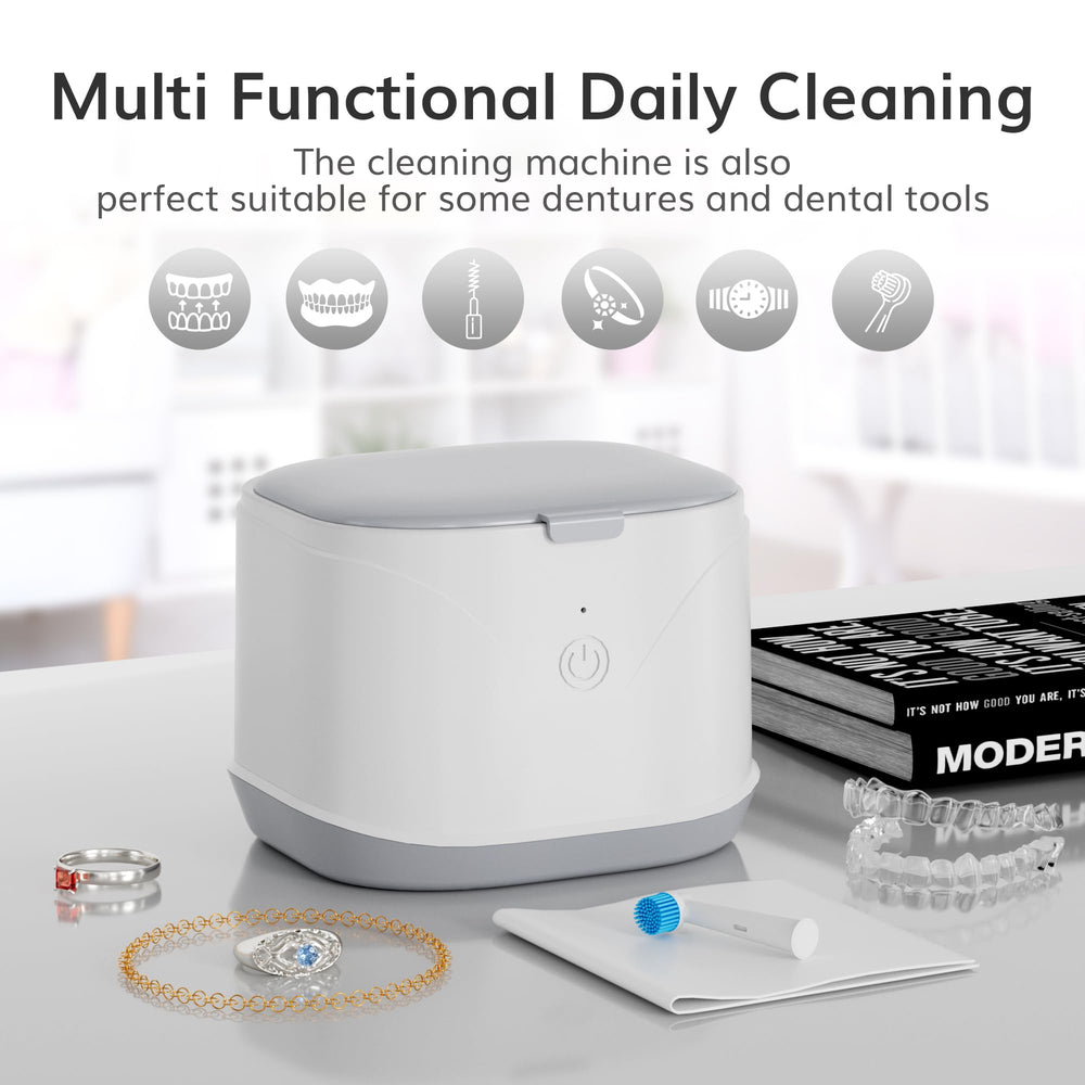 Whisper-quiet operation of the ROLWAY ultrasonic cleaner