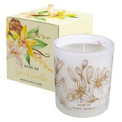 ROMIIE ZOI Sweet Vanilla 6oz soy candle in jar