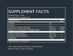 BlackBerry Lemon flavor packaging of Rookie Wellness Sleep