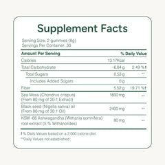 Bottle of ROOT LABS Sea Moss Gummies