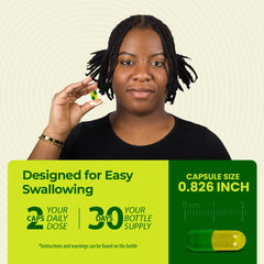 60 capsules for a 1-month supply