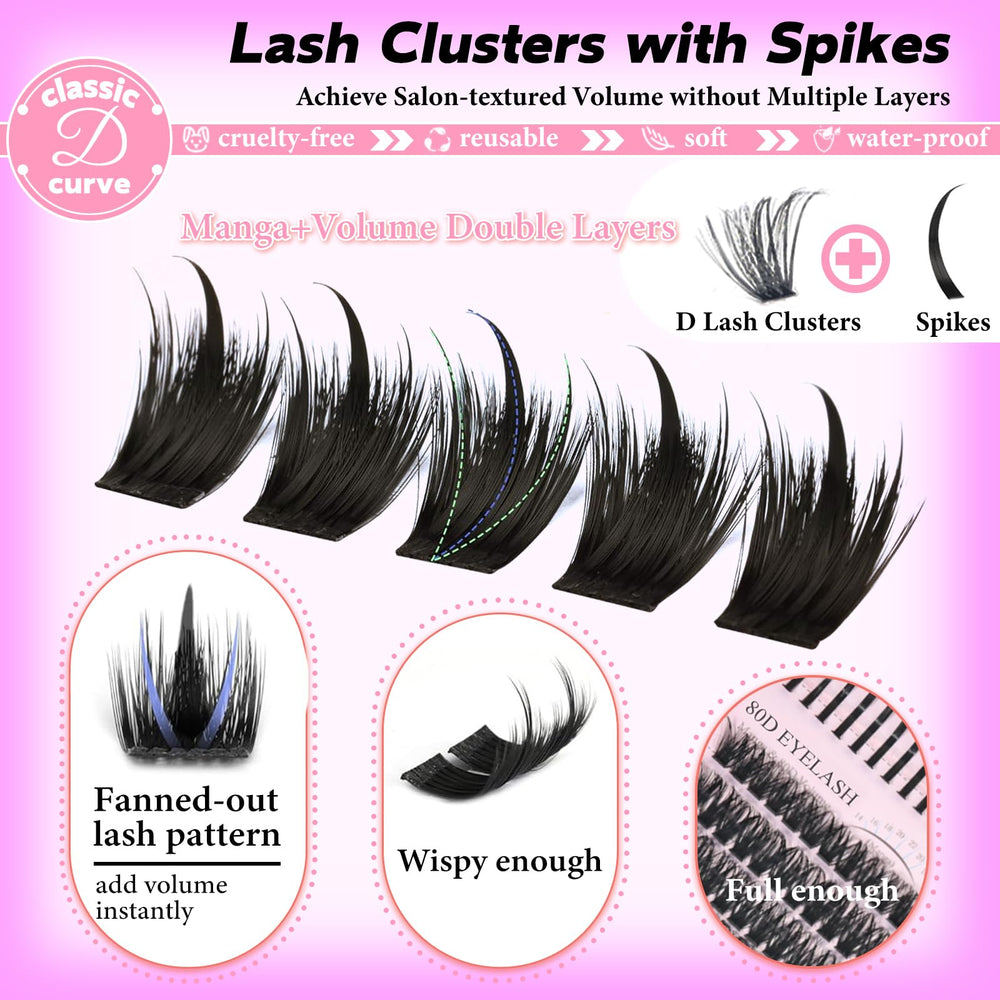 Rootoo lash clusters close-up of soft band for comfortable daily wear and easy application.