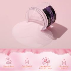 ROSALIND long-lasting adhesion supports durable nail extensions