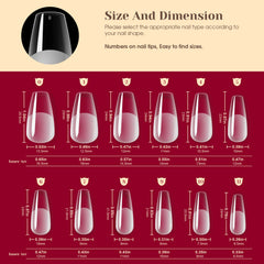 ROSALIND long-lasting-nail-tips help your manicure stay intact for days.