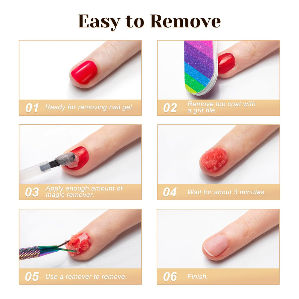 ROSALIND low-odor remover minimizes harsh smells during use.