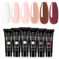 ROSALIND poly nail gel color swatches for quick planning.