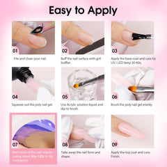 ROSALIND warm-water sealing tip improves gel flow.