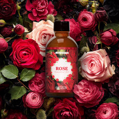 Generous 120ml bottle of rose essential oil for crafts and DIY projects