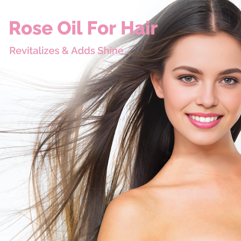 Rose oil for face care and skincare