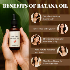 Roseblem Batana Oil scalp treatment image suggests soothing care