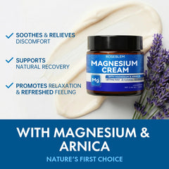 Lavender aroma from Roseblem cream signals relaxation.