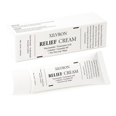 Roseblem Relief Cream bottle close-up for sensitive skin care