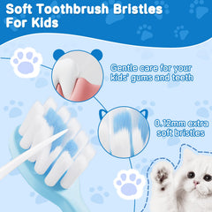 Soft bristles 0.12mm kids toothbrush for gentle brushing