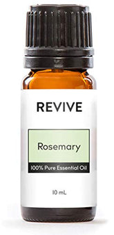 Rosemary essential oil bottle