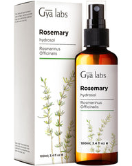 Gya Labs Rosemary Hydrosol bottle for face and body mist (3.4 Fl Oz)