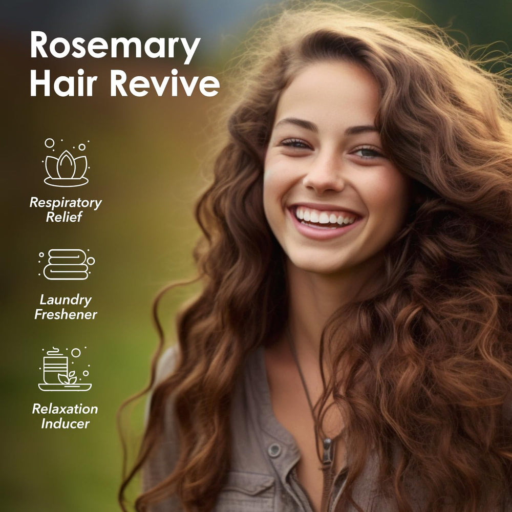 Rosemary essential oil for body massage and skincare