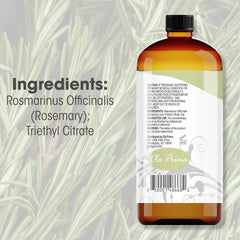 Rosemary essential oil diffuser blend concept with rosemary aroma