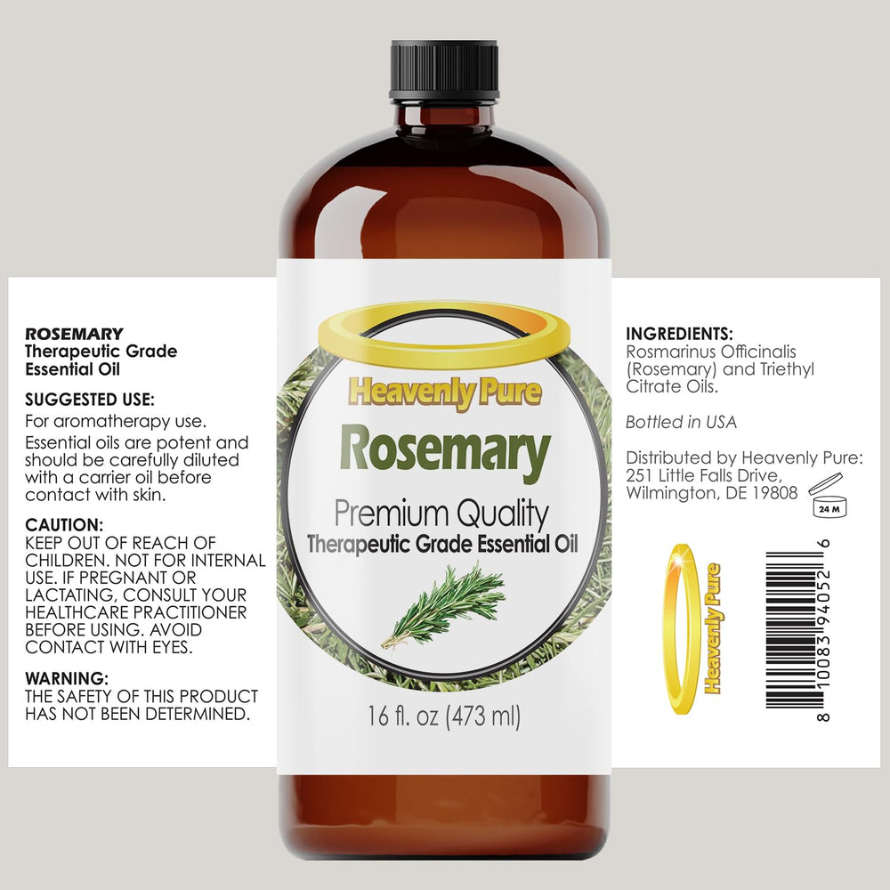 Diffuser-ready rosemary essential oil usage